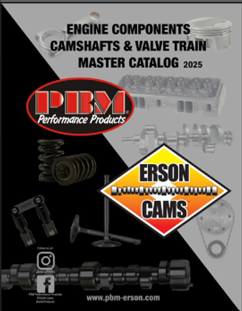 PBM Performance and Erson Cams 2025 Catalog